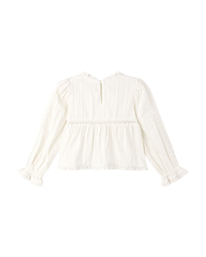 Rylee + Cru Cecile Blouse - Natural
