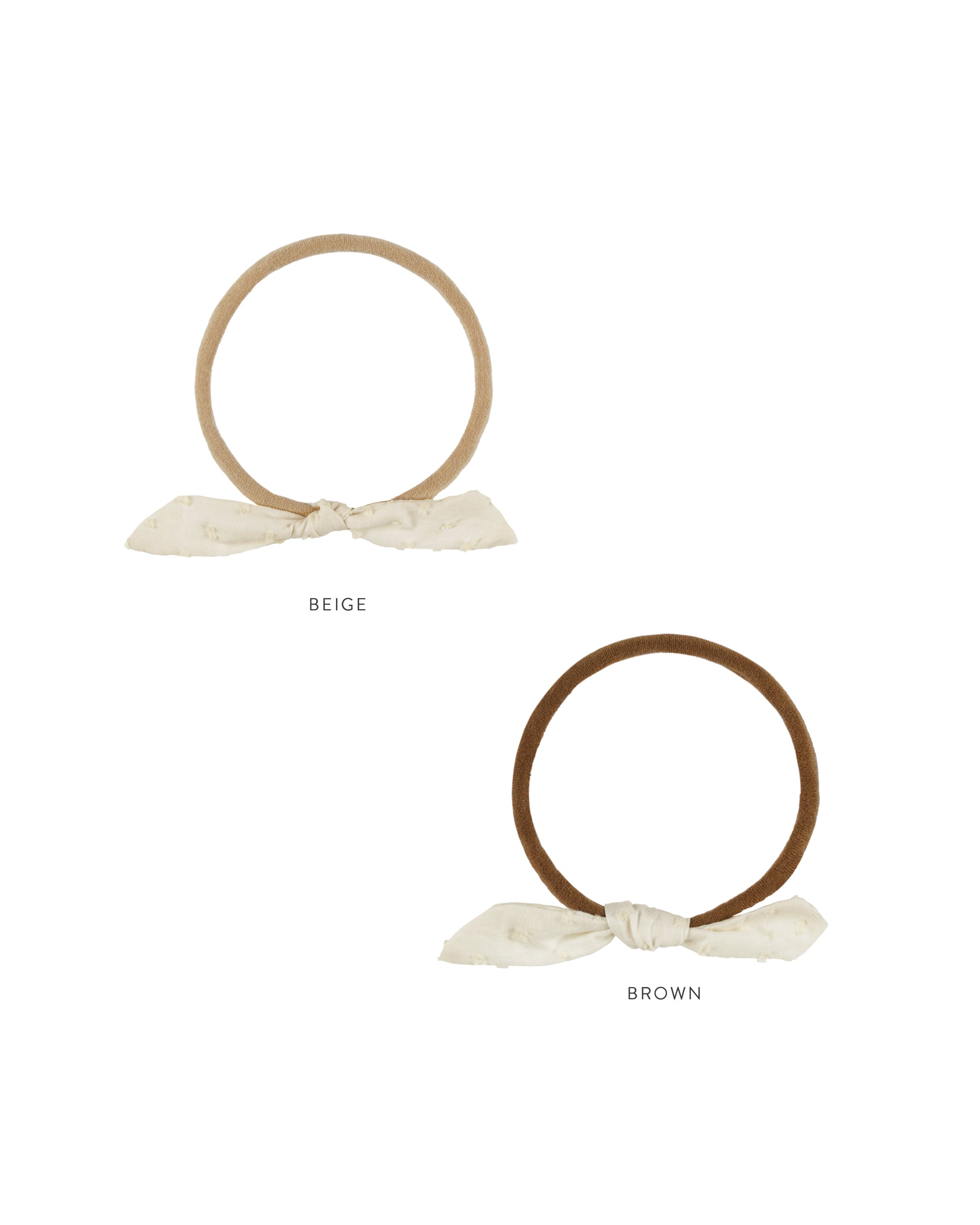 Rylee + Cru Little Knot Headband - Natural /