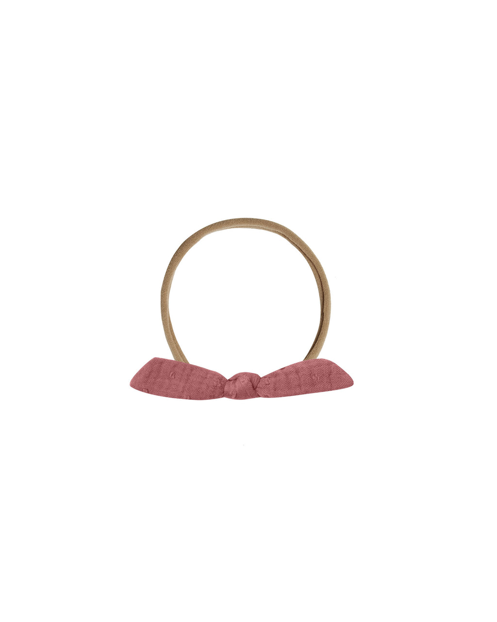 Rylee + Cru Little Knot Headband - Raspberry