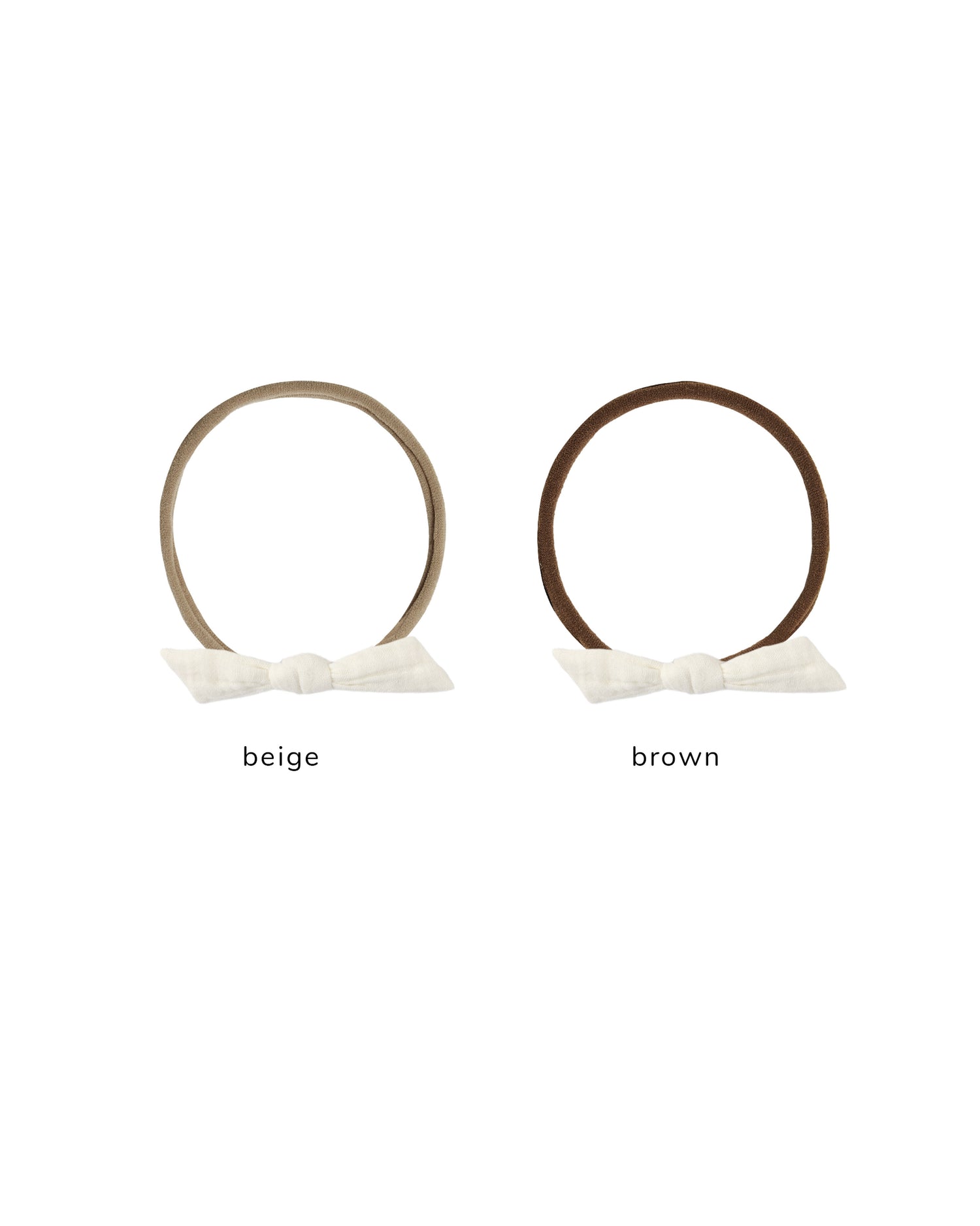 Rylee + Cru Little Knot Headband - Ivory