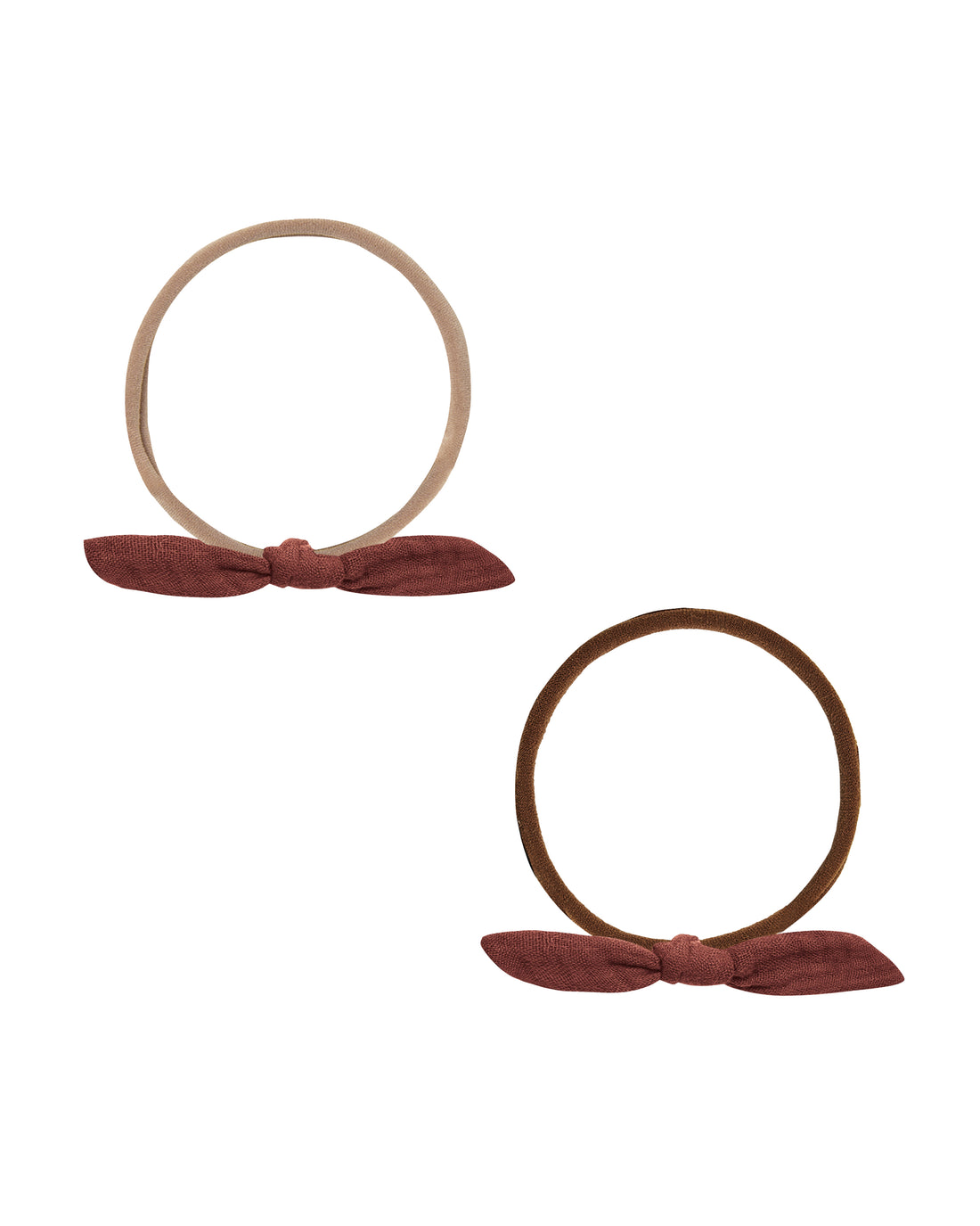 Rylee + Cru Little Knot Headband - Ruby