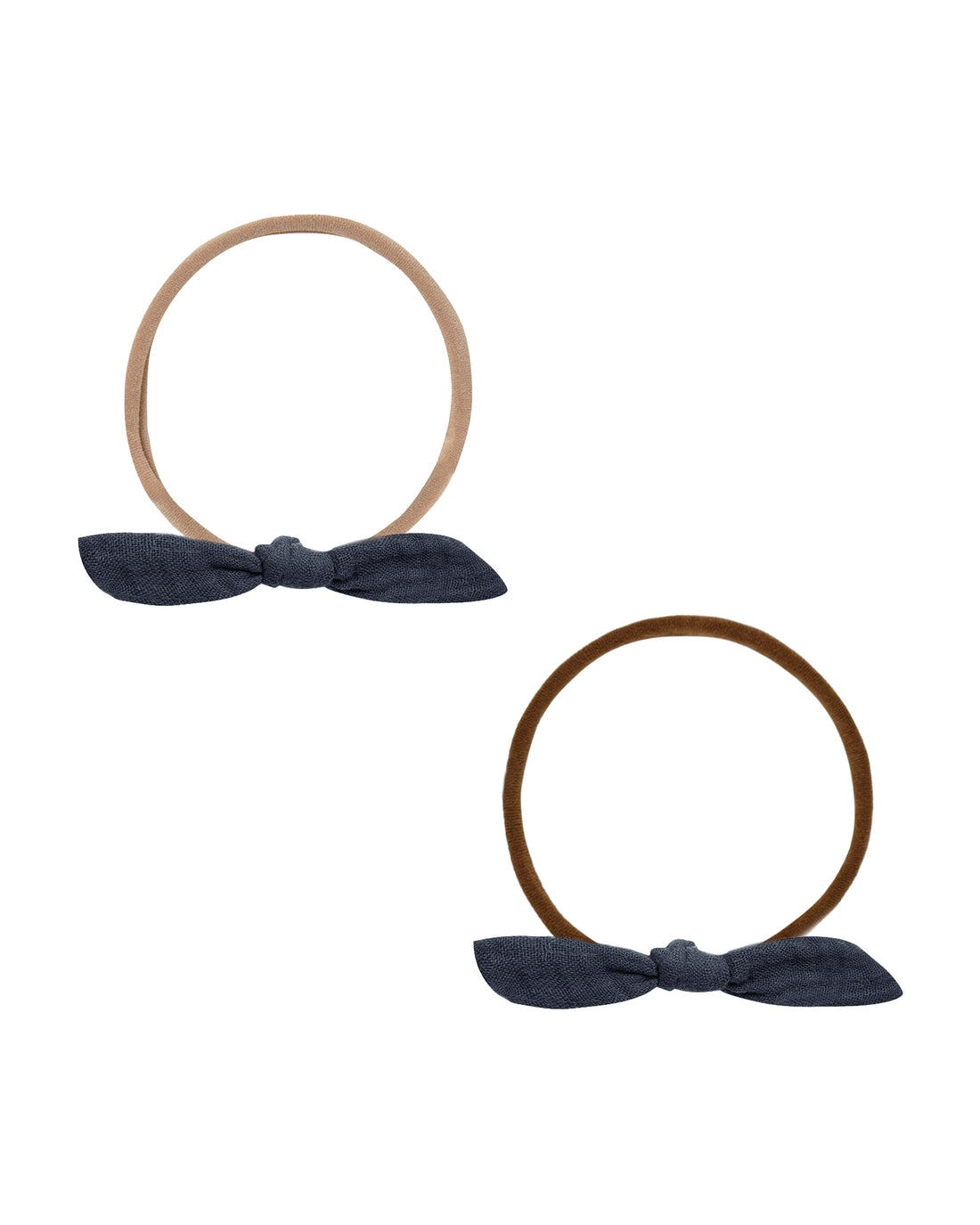 Rylee + Cru Little Knot Headband - Navy