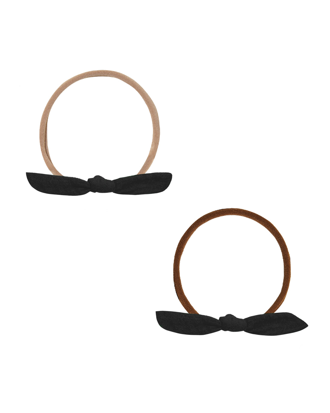 Rylee + Cru Little Knot Headband - Black