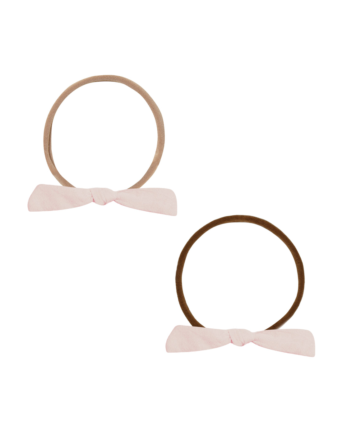 Rylee + Cru Little Knot Headband - Blush