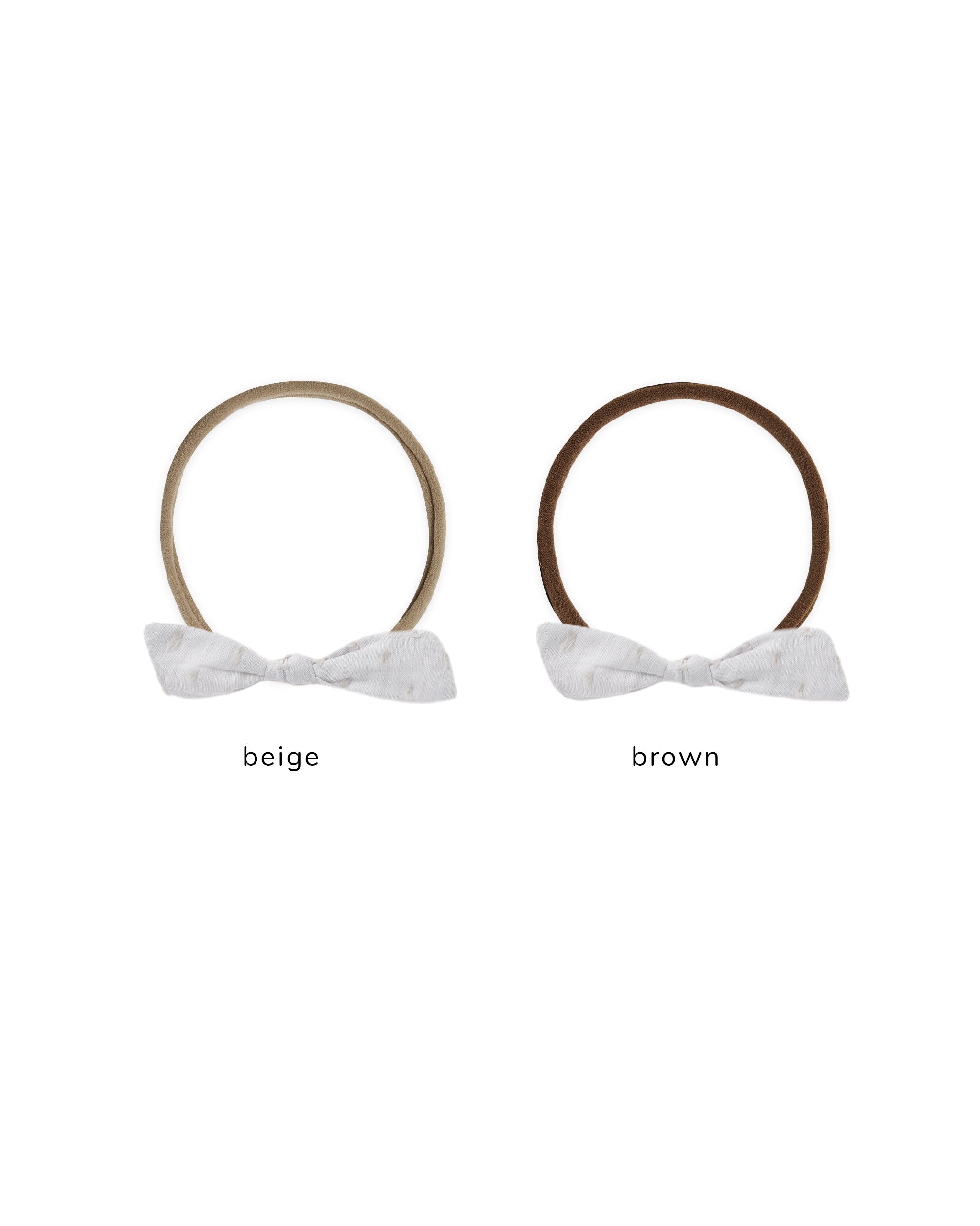 Rylee + Cru Little Knot Headband - Dusty Blue