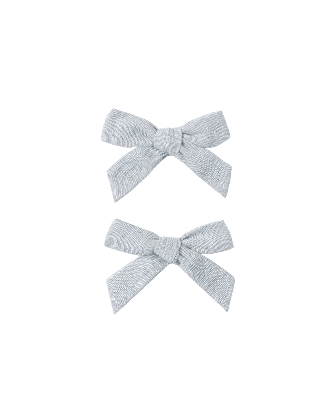 Rylee + Cru Bow, Set Of 2 - Heathered Light Blue