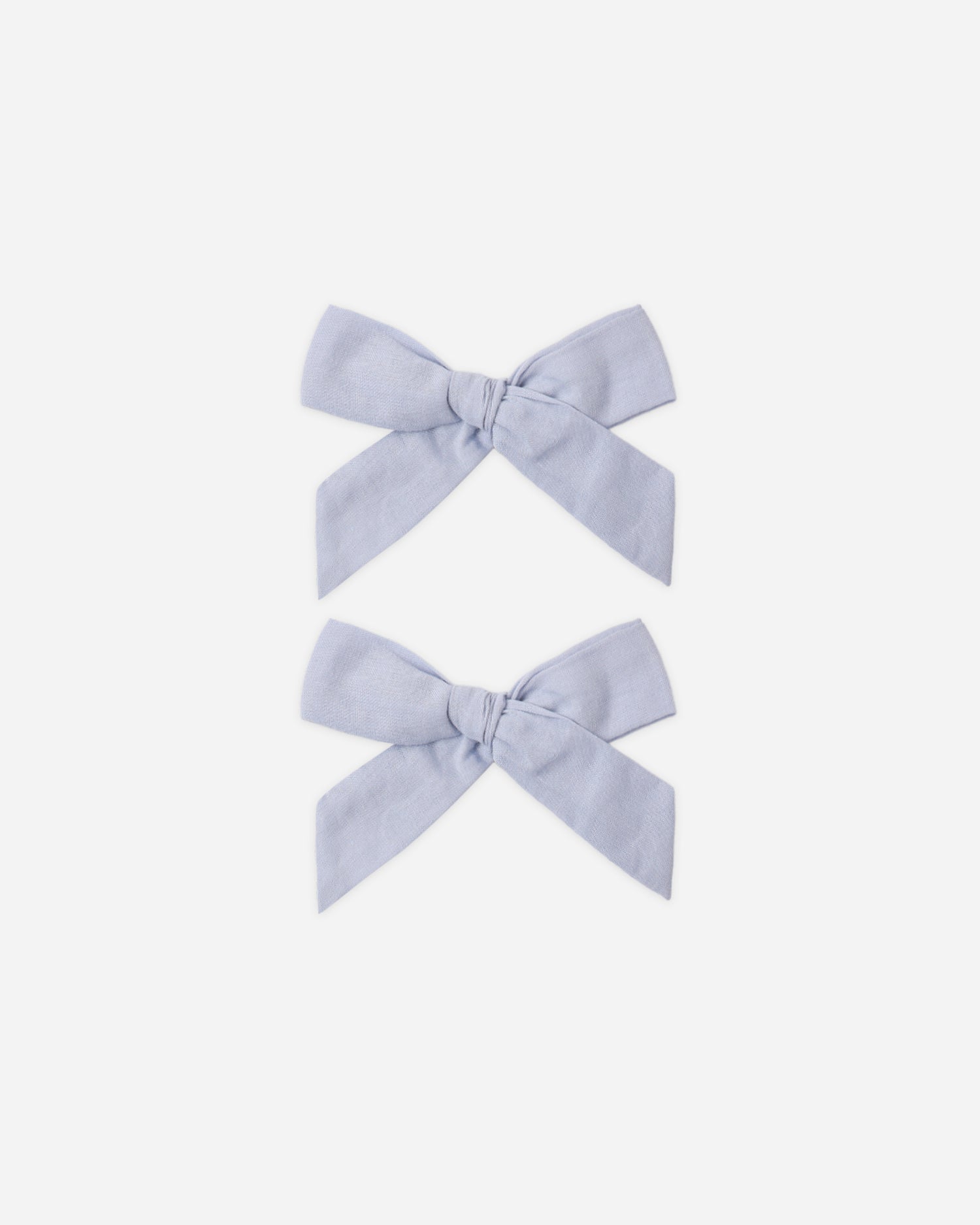 Rylee + Cru Bow, Set Of 2 - Periwinkle