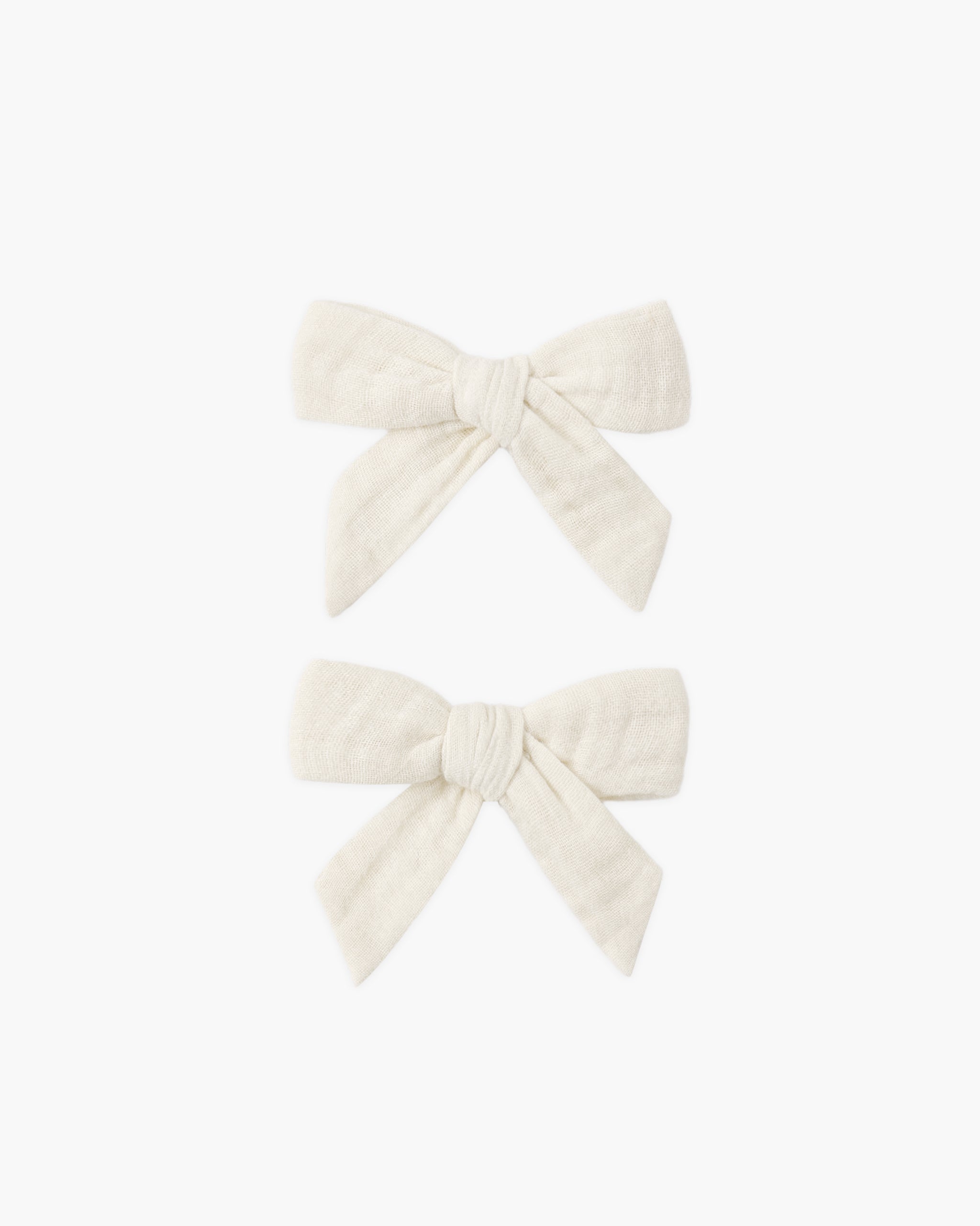 Rylee + Cru Bow, Set Of 2 - Natural