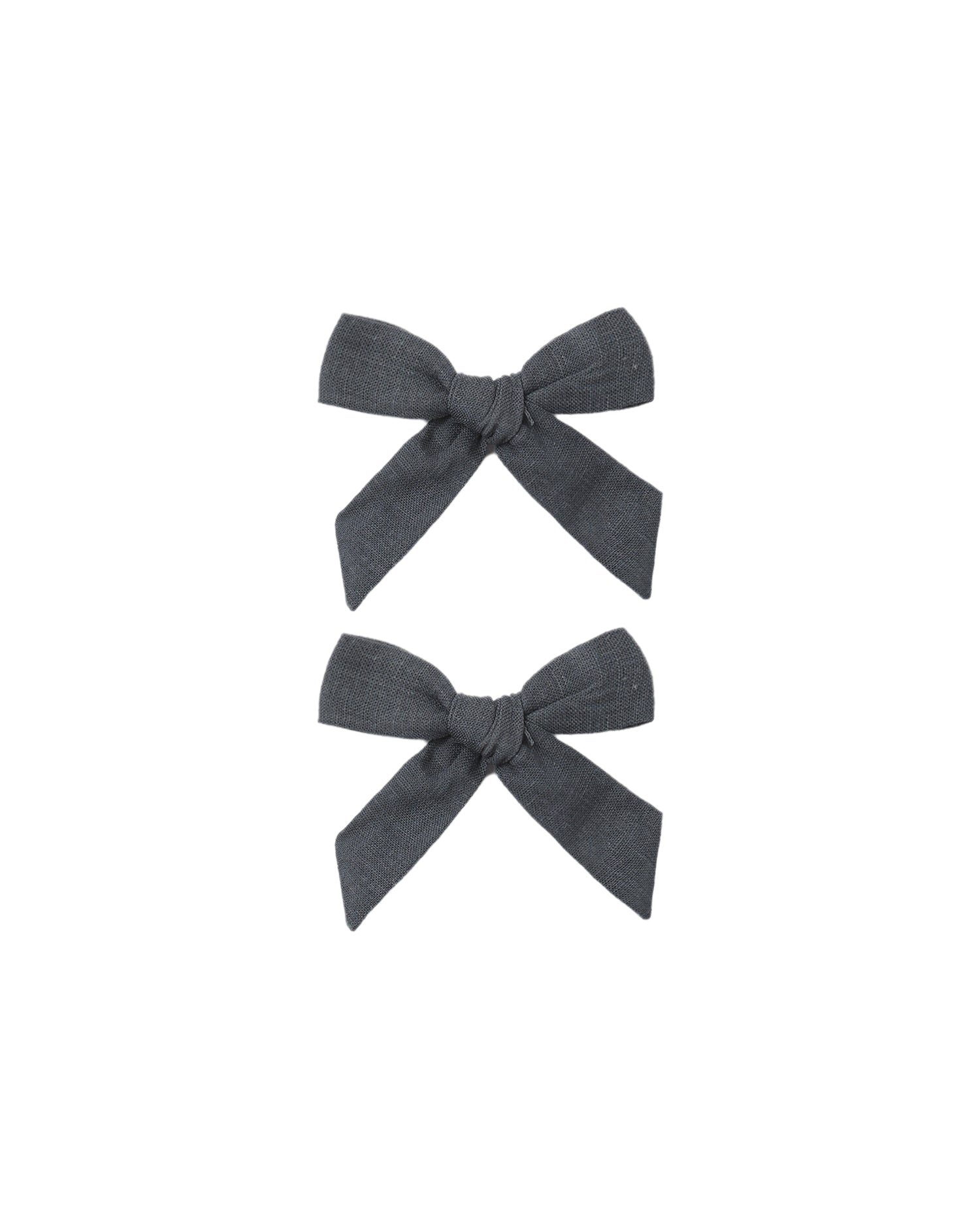 Rylee + Cru Bows, Set Of 2 - Midnight