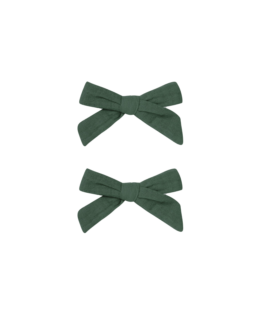 Rylee + Cru Bows, Set Of 2 - Green