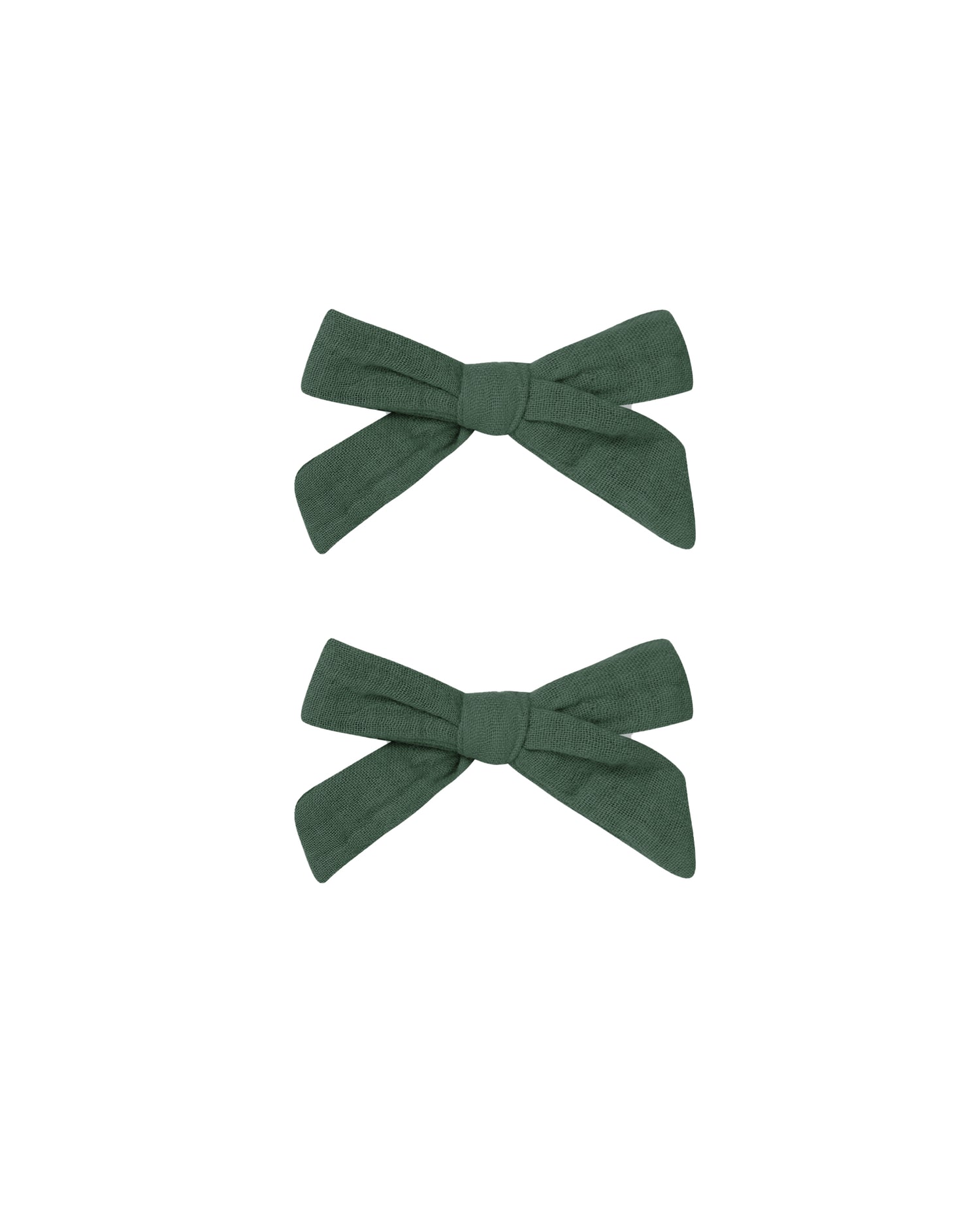Rylee + Cru Bows, Set Of 2 - Green
