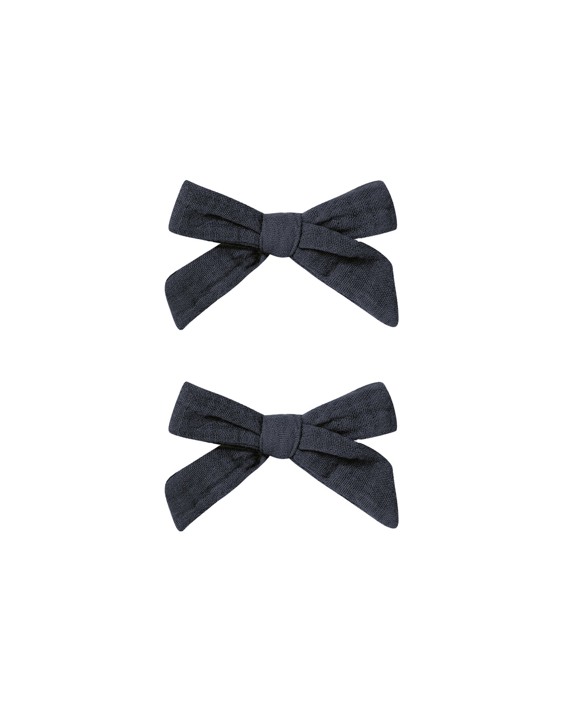 Rylee + Cru Bows, Set Of 2 - Navy