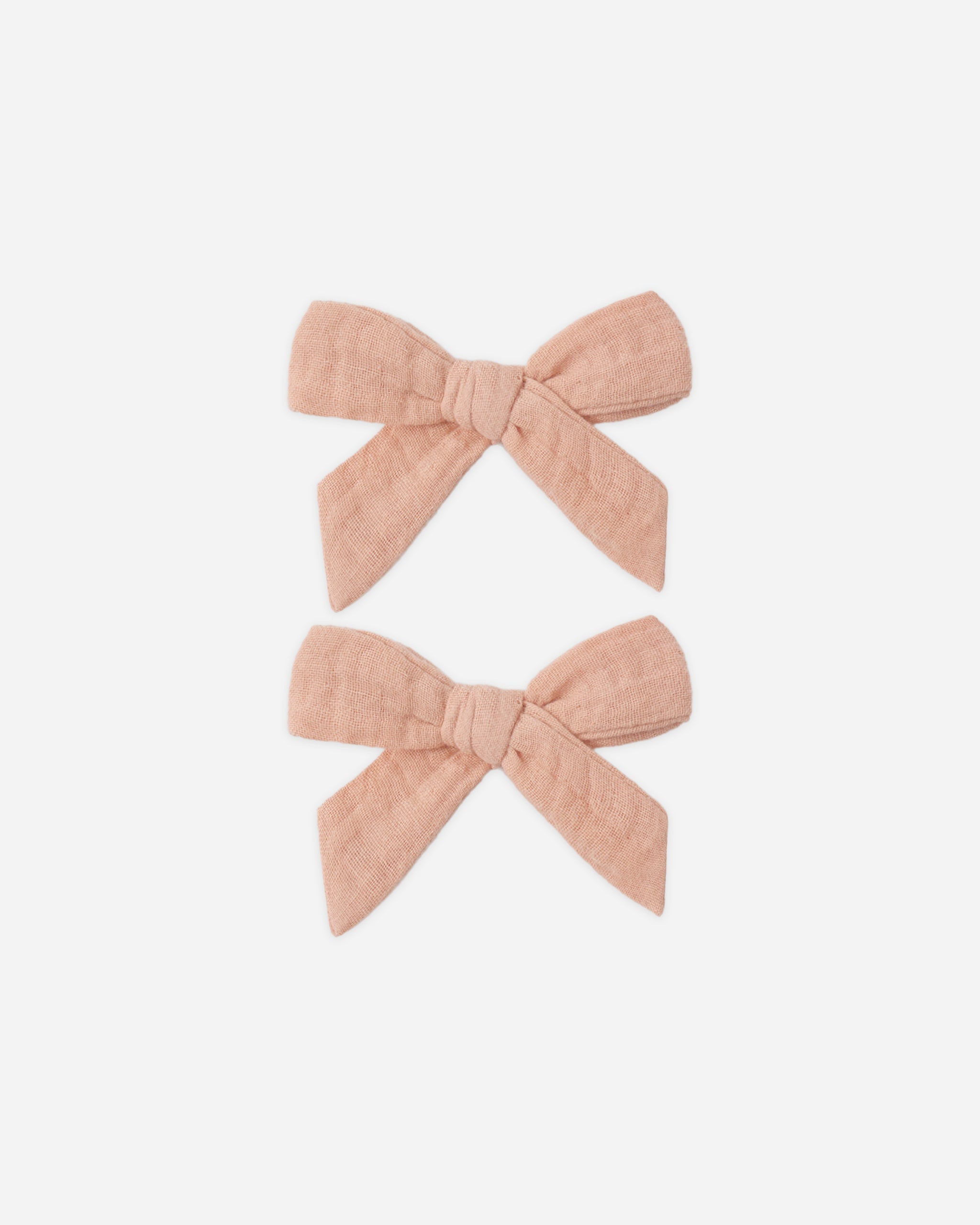 Rylee + Cru Bow, Set Of 2 - Melon