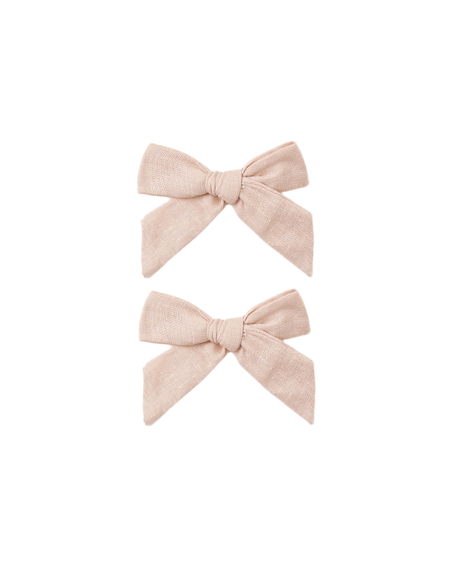 Rylee + Cru Bow, Set Of 2 - Blush