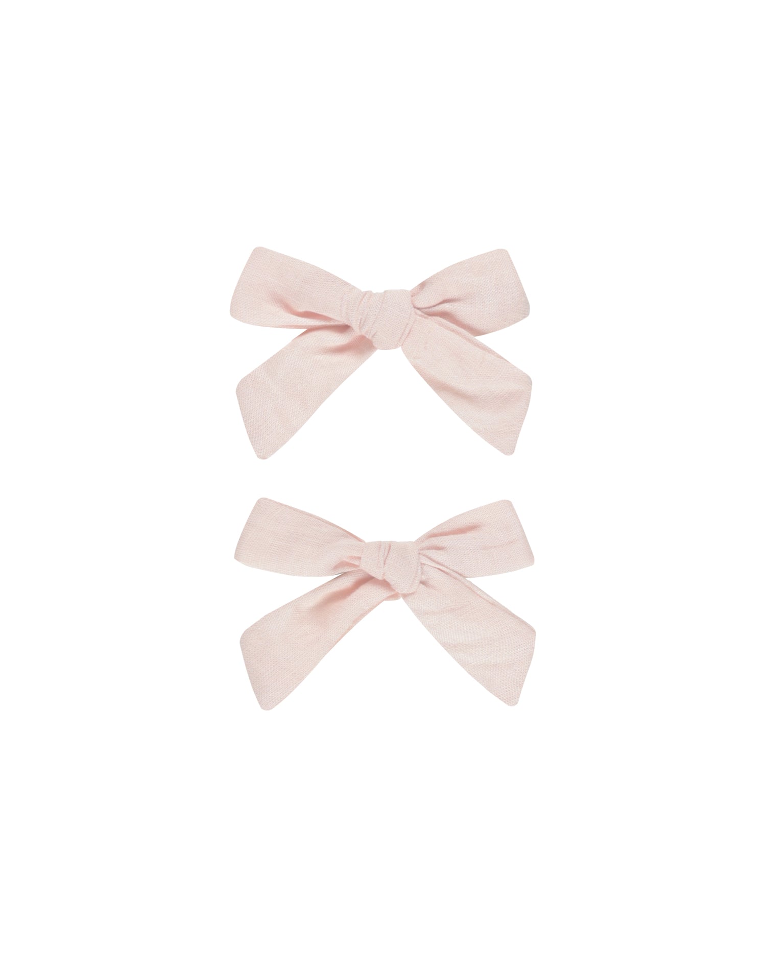 Rylee + Cru Bows, Set Of 2 - Blush