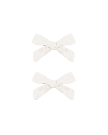 Rylee + Cru Bows, Set Of 2 - Natural