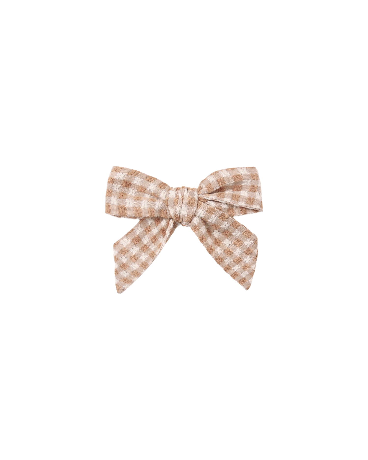 Rylee + Cru Bow - Fawn Gingham