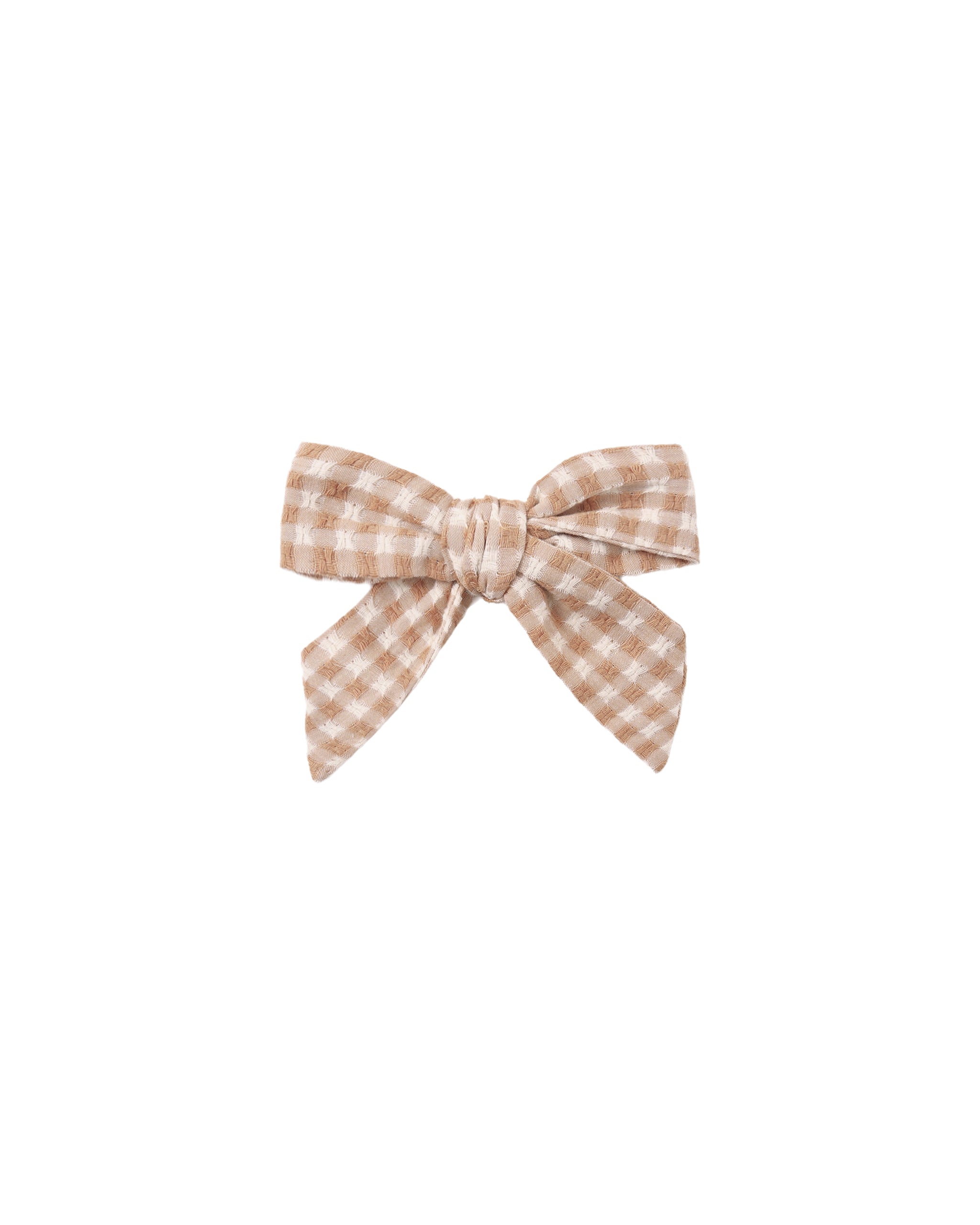Rylee + Cru Bow - Fawn Gingham