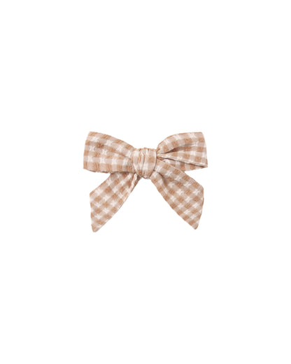 Rylee + Cru Bow - Fawn Gingham
