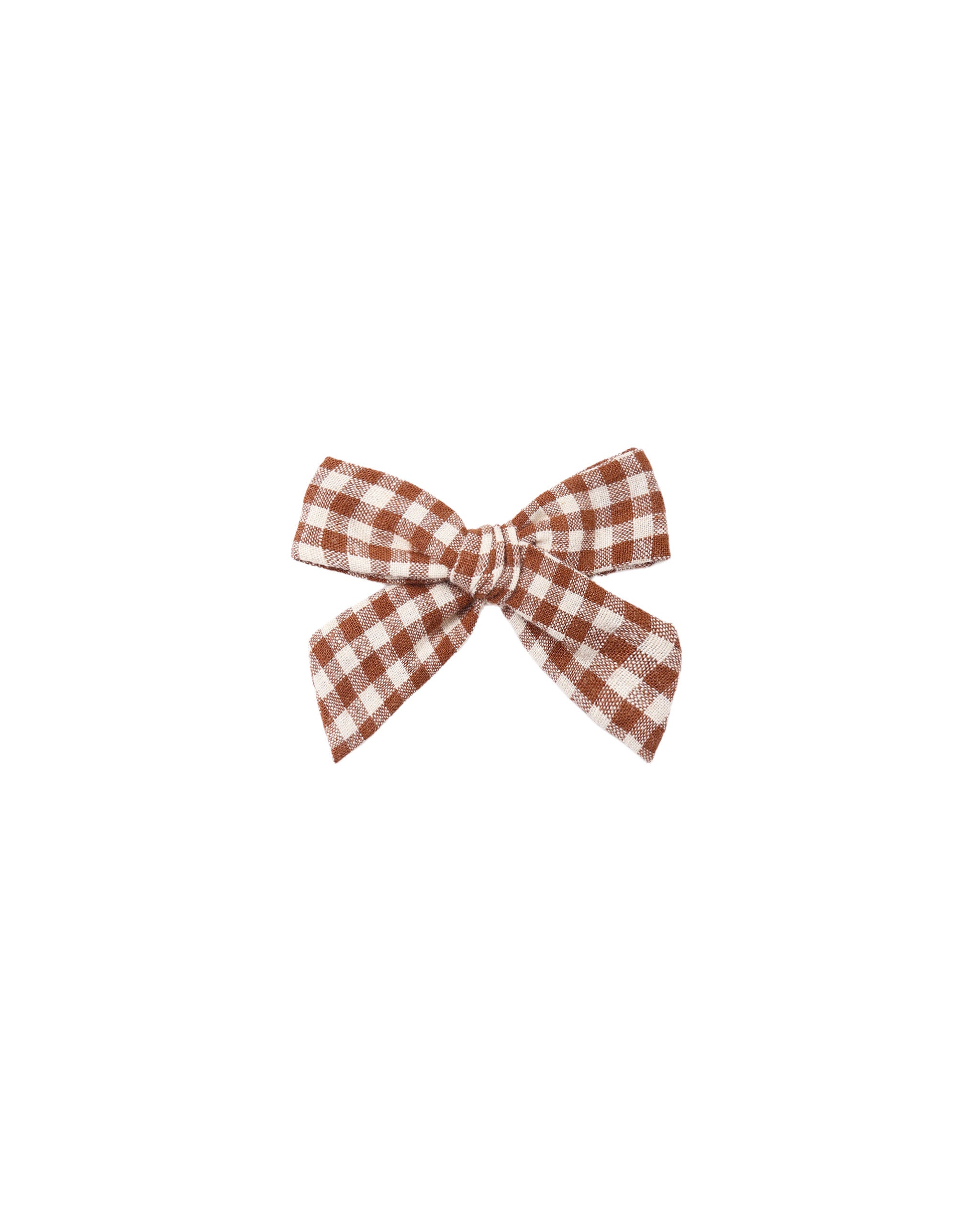 Rylee + Cru Bow - Brick Check