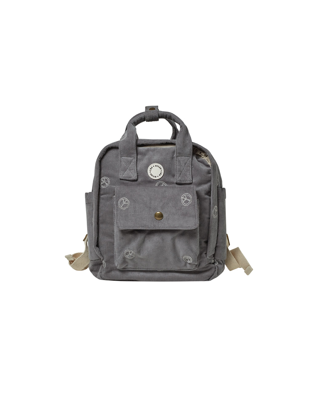 Rylee + Cru Mini Backpack - Peace Emboridery
