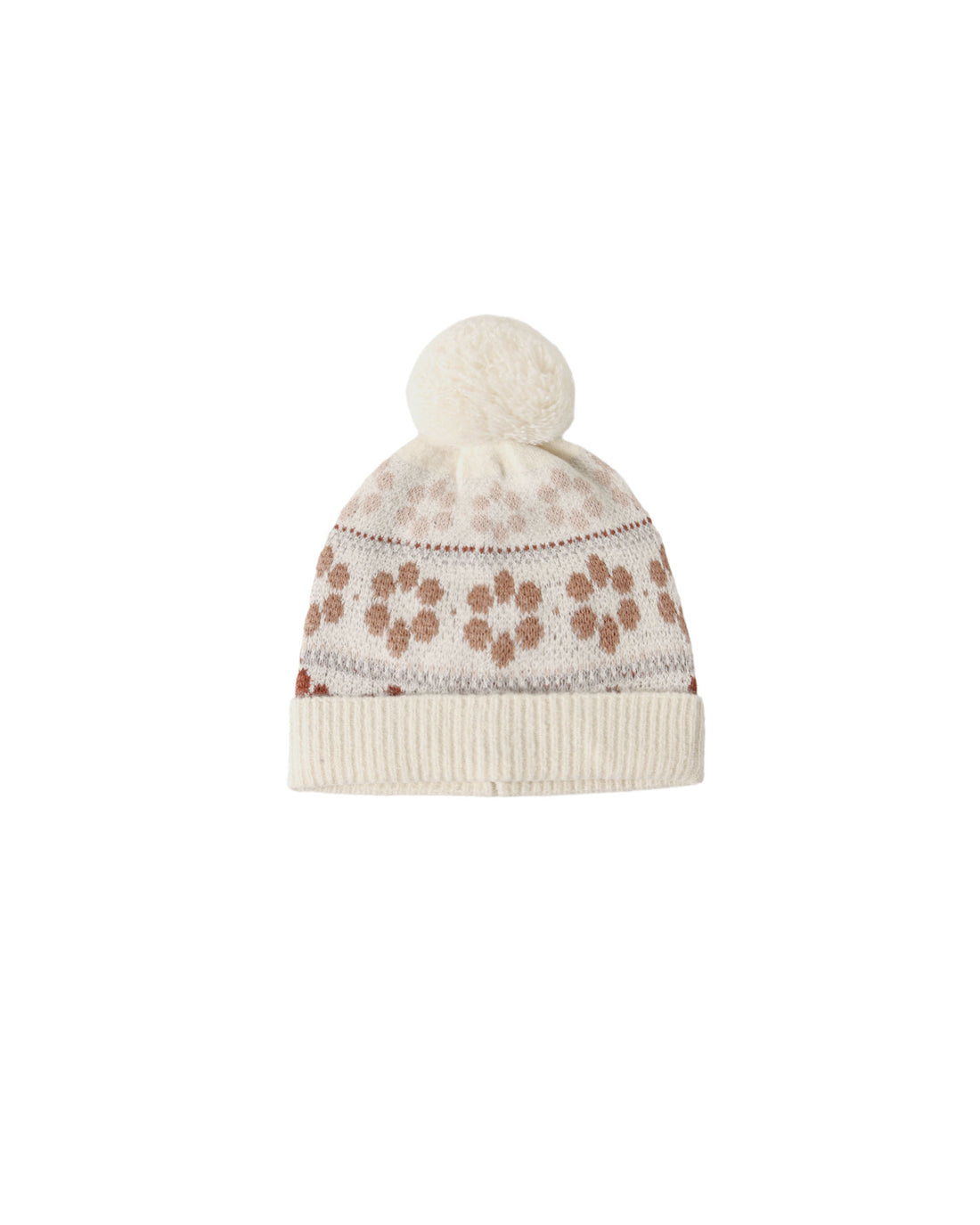 Rylee + Cru Beanie - Flower Fair Isle