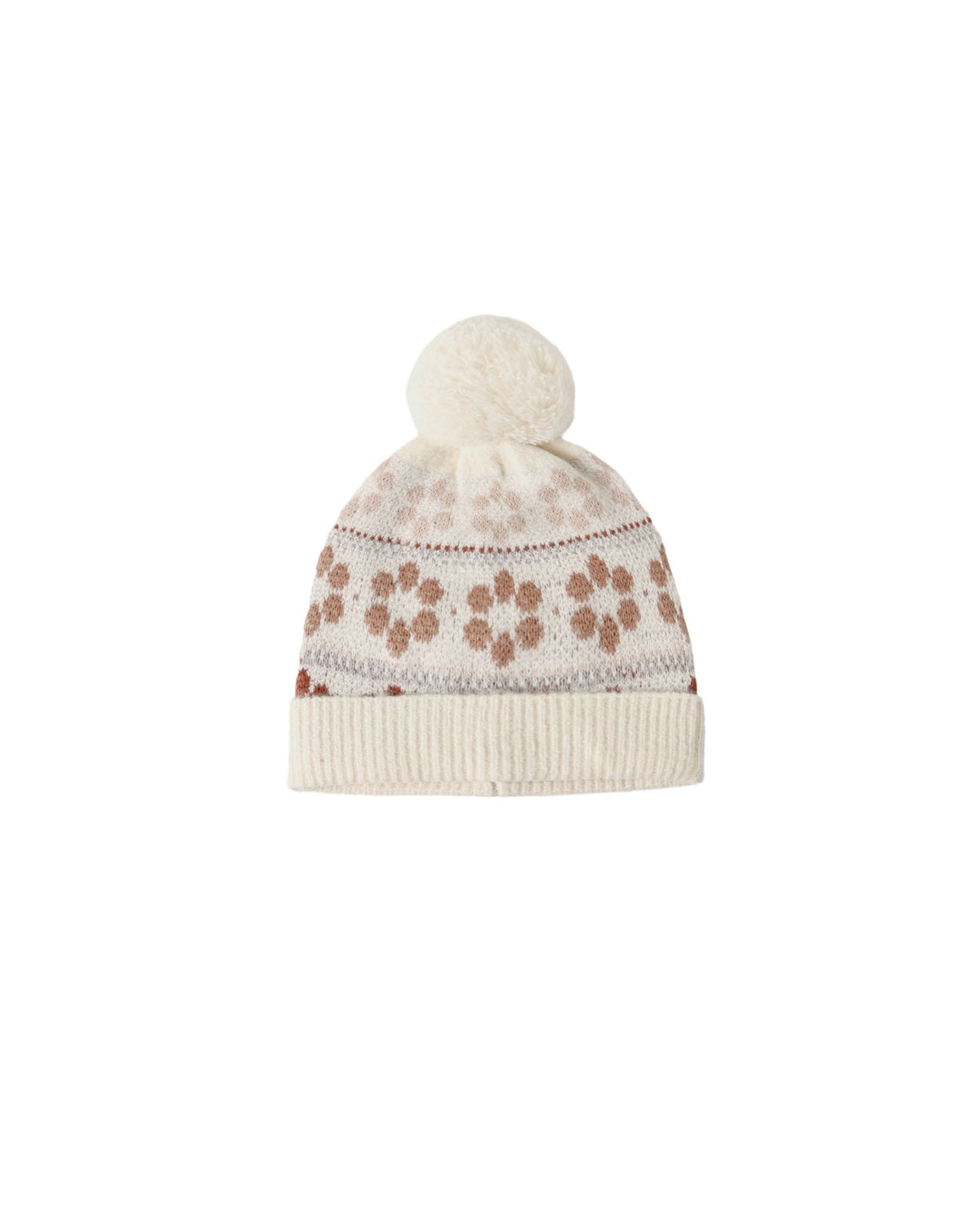 Rylee + Cru Beanie - Flower Fair Isle