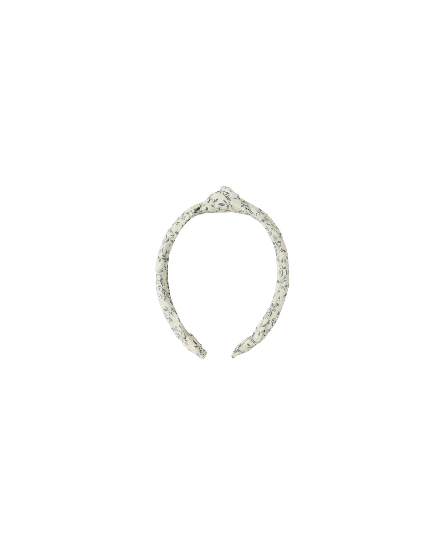 Rylee + Cru Knotted Headband - Blue Vines