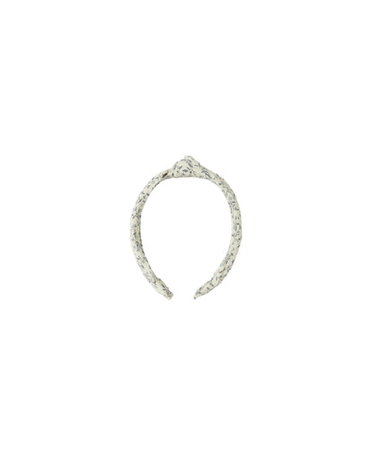 Rylee + Cru Knotted Headband - Blue Vines