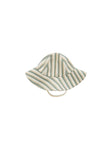 Rylee + Cru Floppy Swim Hat - Aqua Stripe