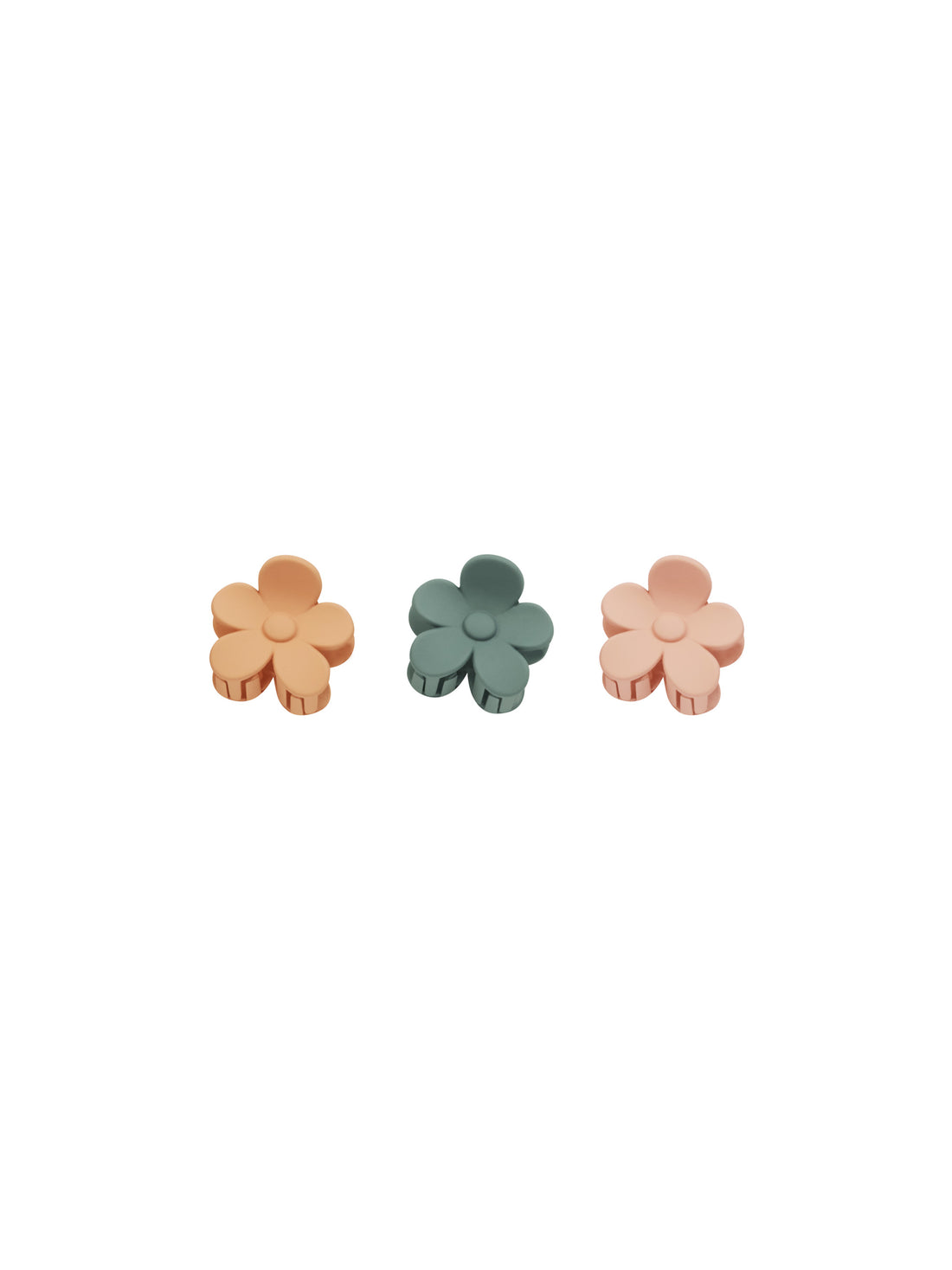 Rylee + Cru Flower Hair Clip - Grapefruit, Eucalyptus, Pink