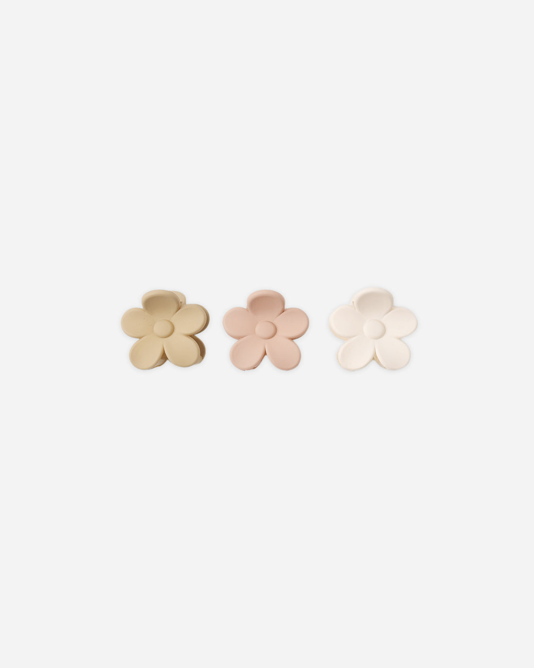 Rylee + Cru Flower Clip Set - Butterscotch, Blush, Ivory