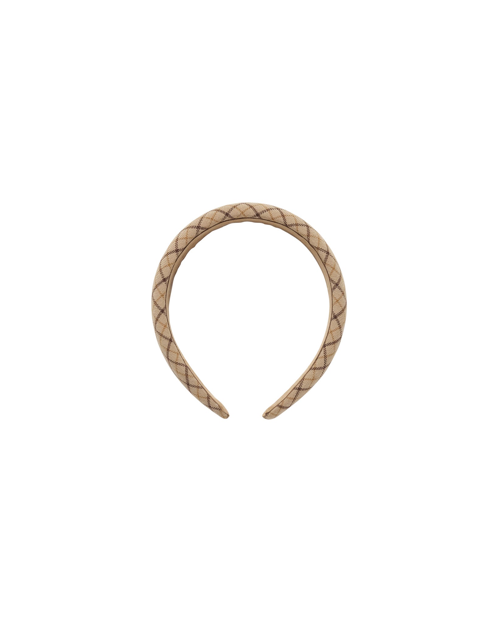 Rylee + Cru Padded Headband - Autumn Plaid
