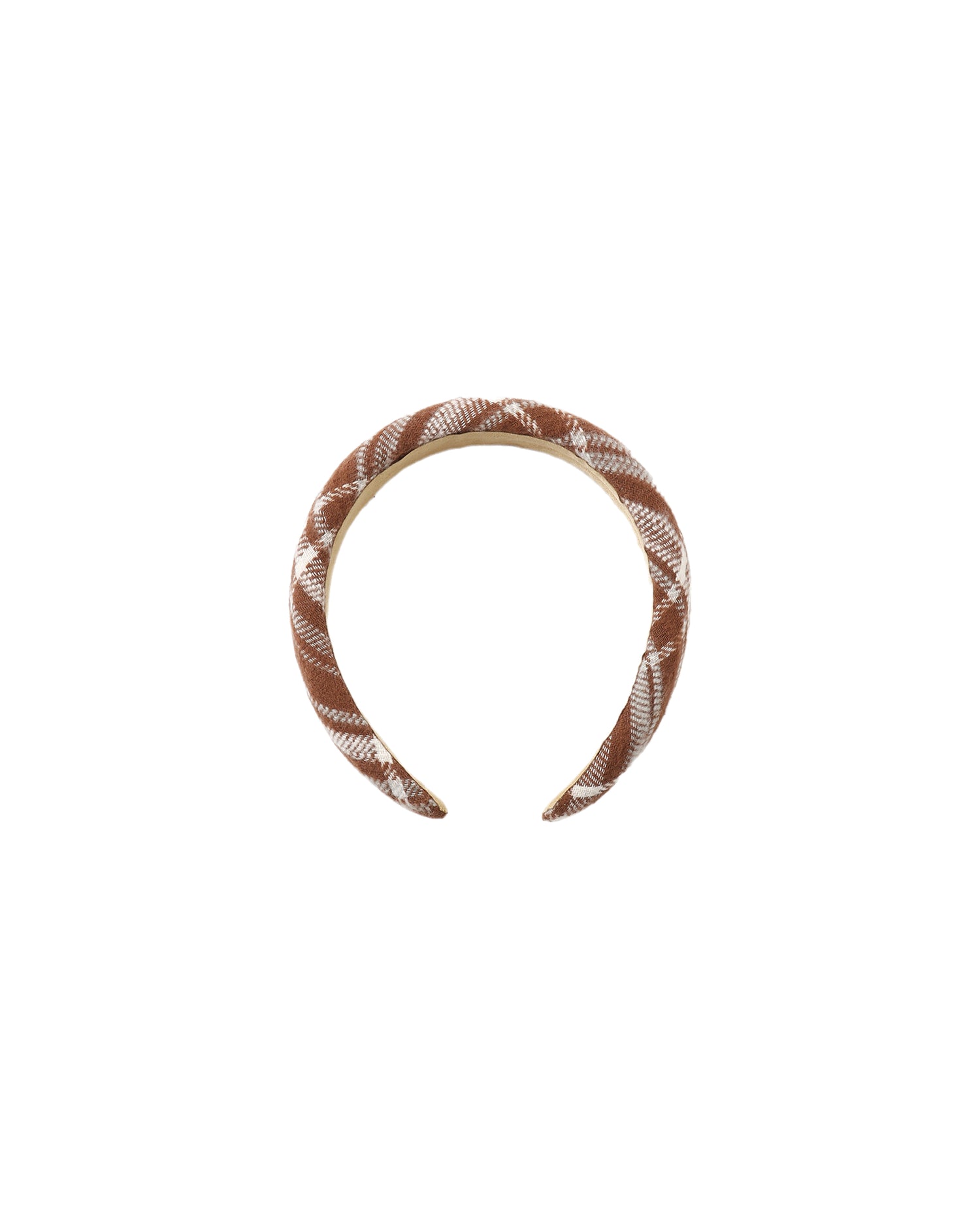 Rylee + Cru Padded Headband - Aspen Plaid