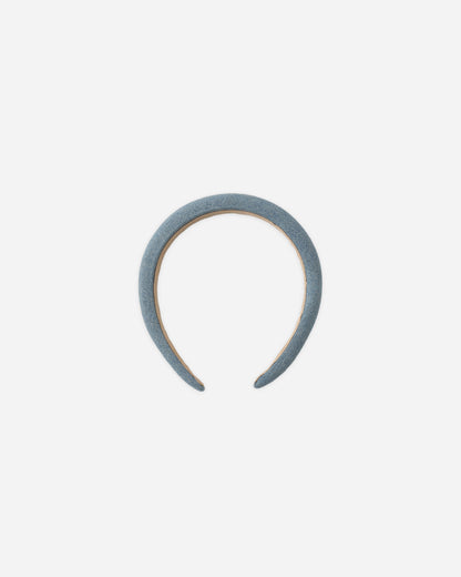 Rylee + Cru Padded Headband - Washed Blue