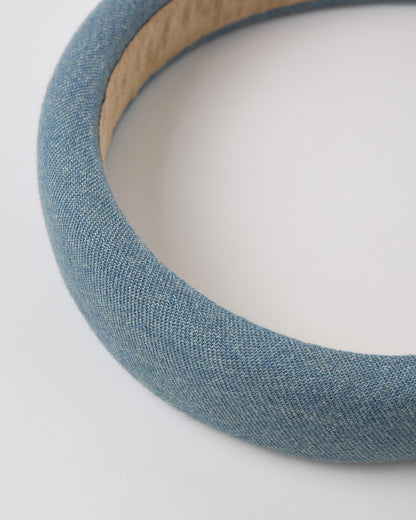 Rylee + Cru Padded Headband - Washed Blue