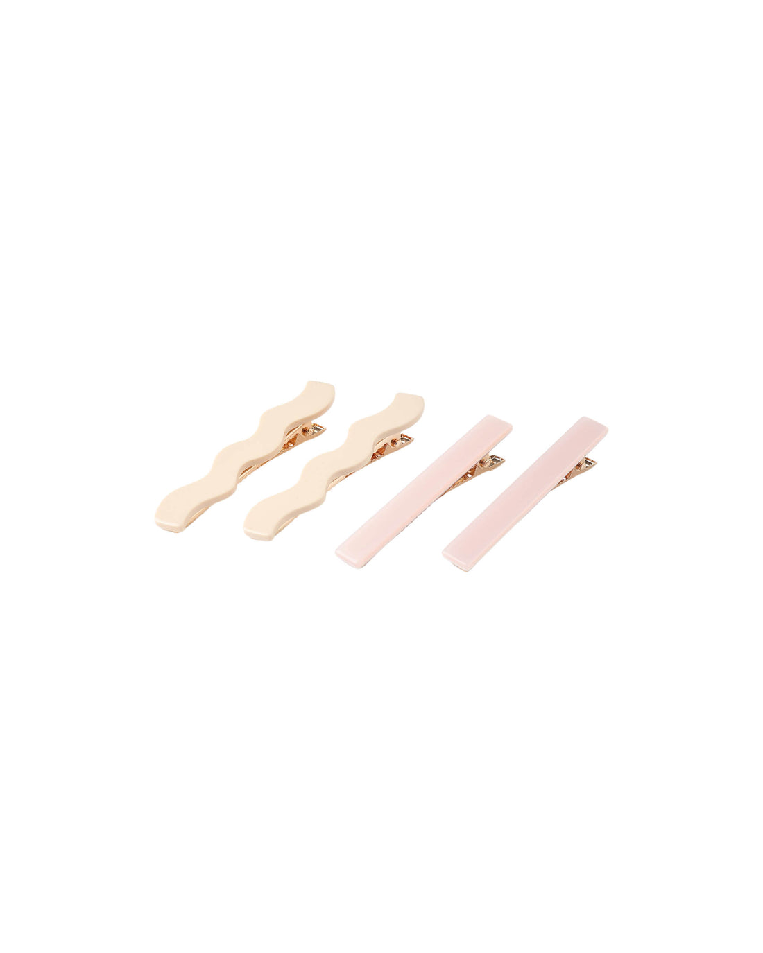 Rylee + Cru Wavy Clip Set - Blush, Natural