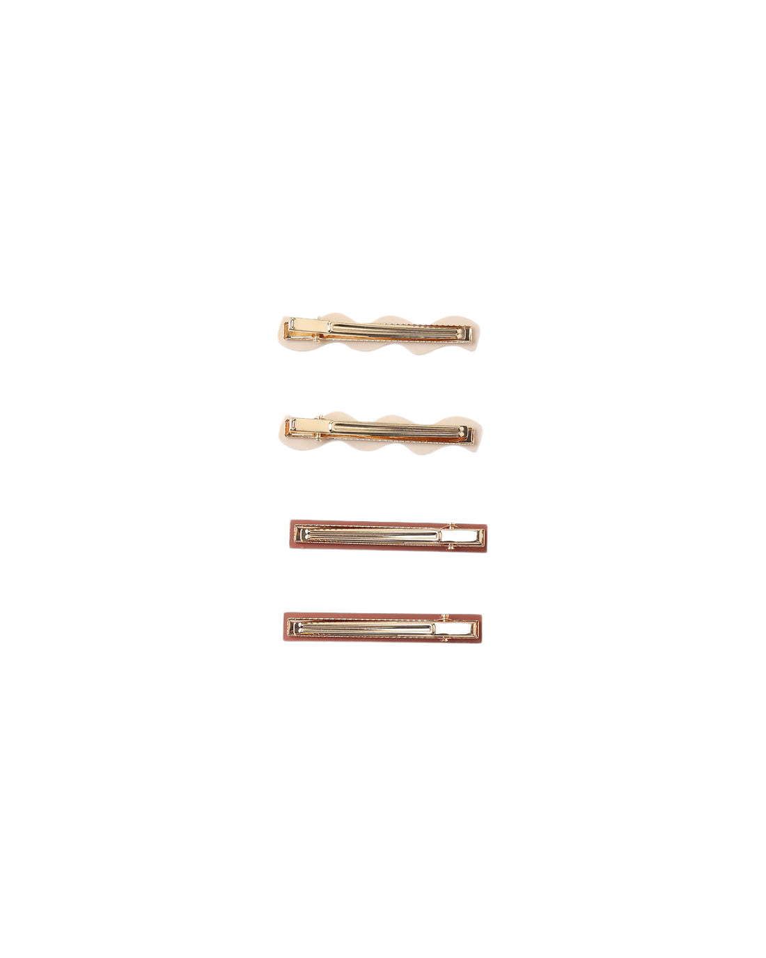 Rylee + Cru Wavy Clip Set - Petal, Mulberry