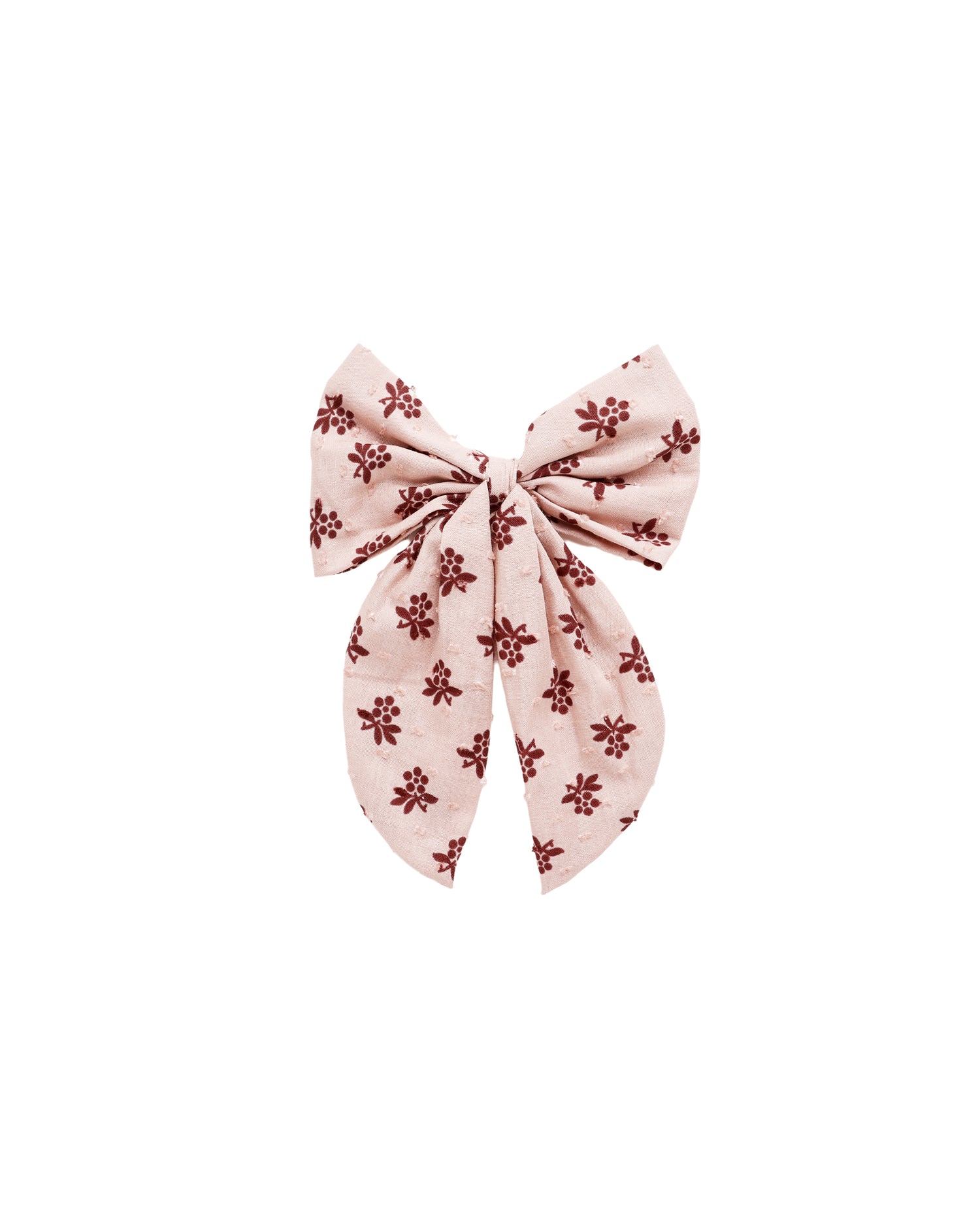 Rylee + Cru Oversized Bow - Blush Fleur