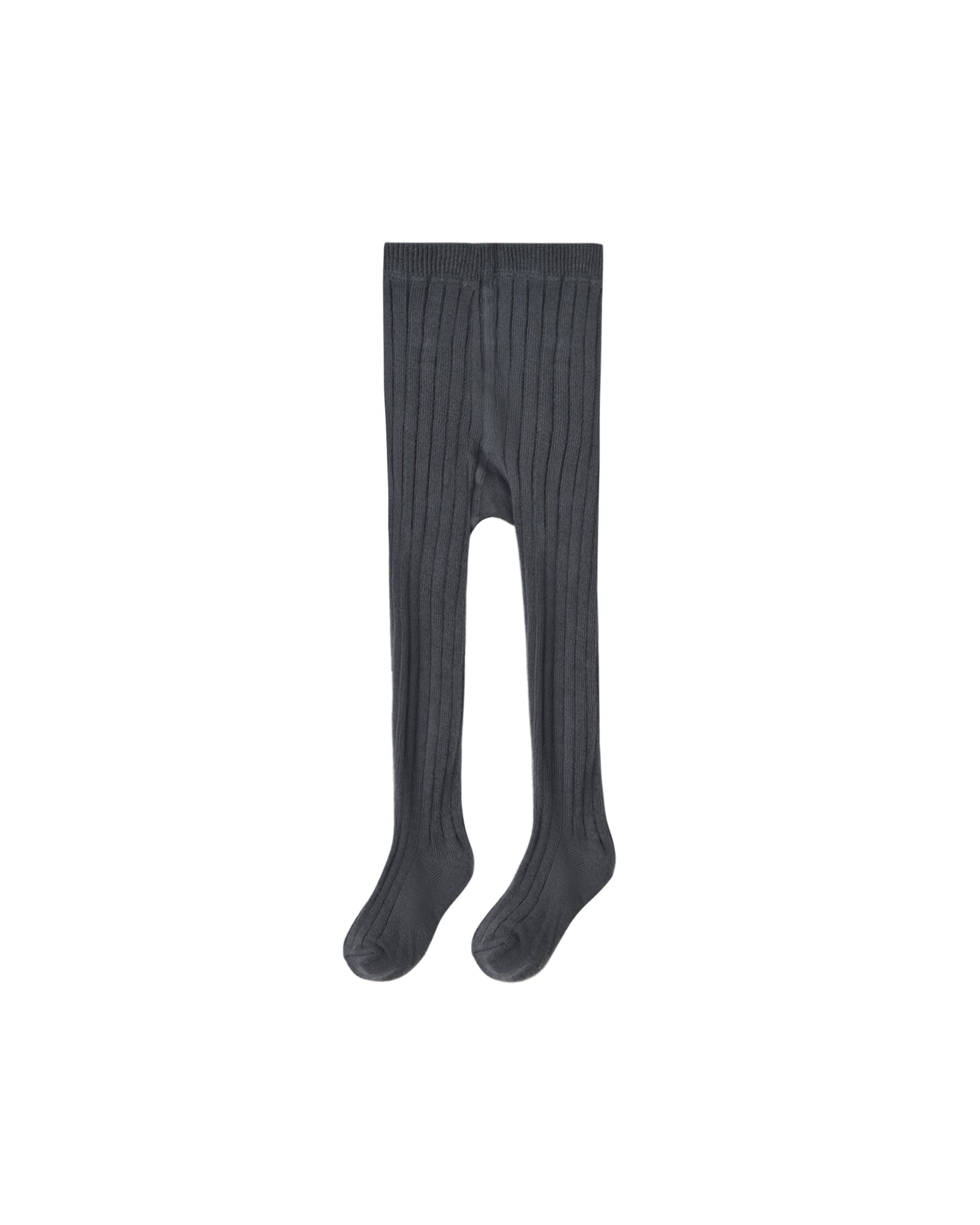 Rylee + Cru Ribbed Tights - Midnight
