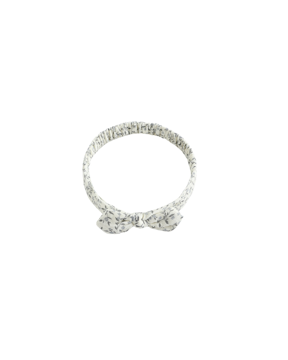 Rylee + Cru Baby Bow Headband - Blue Vines