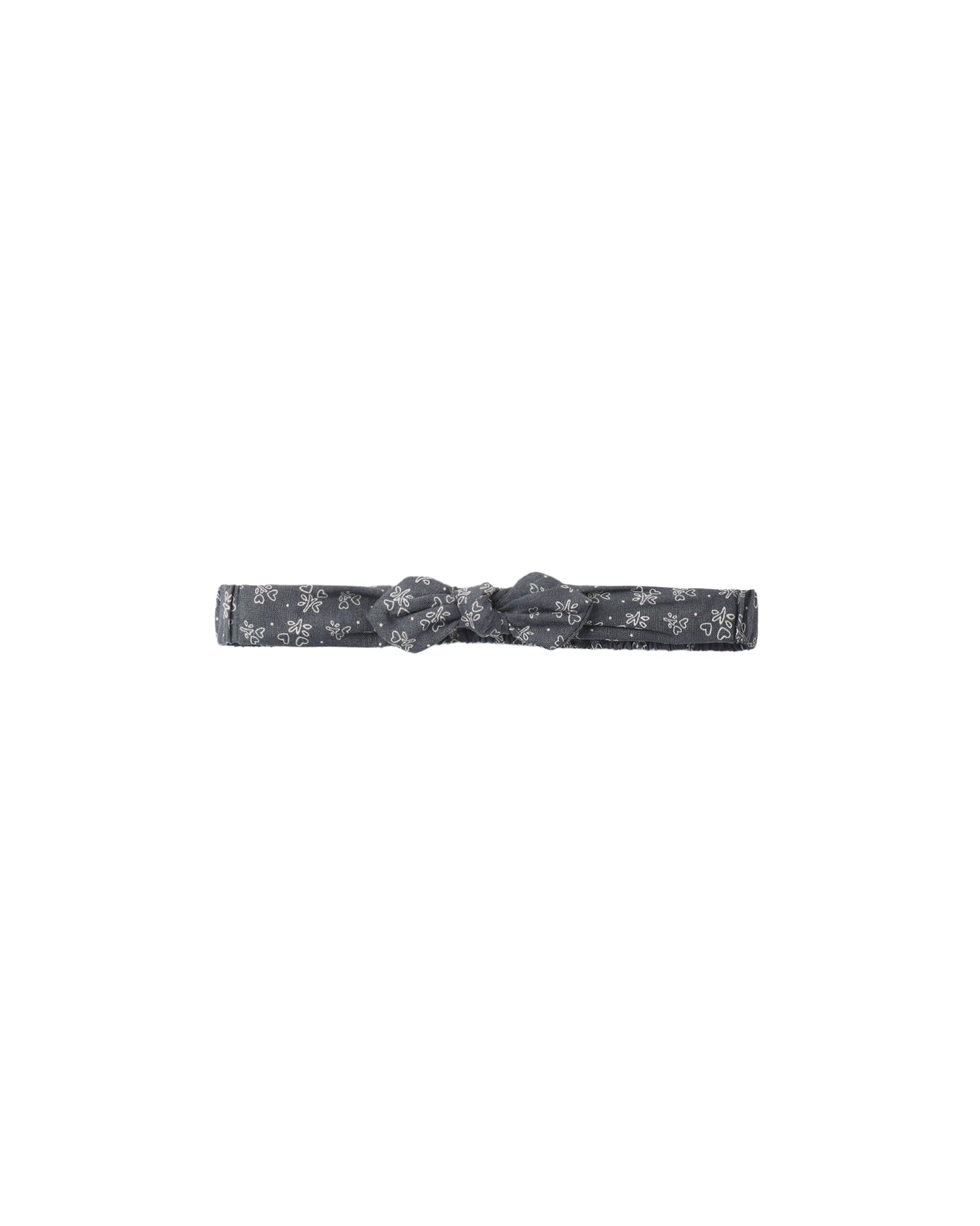 Rylee + Cru Baby Bow Headband - Heart Ditsy