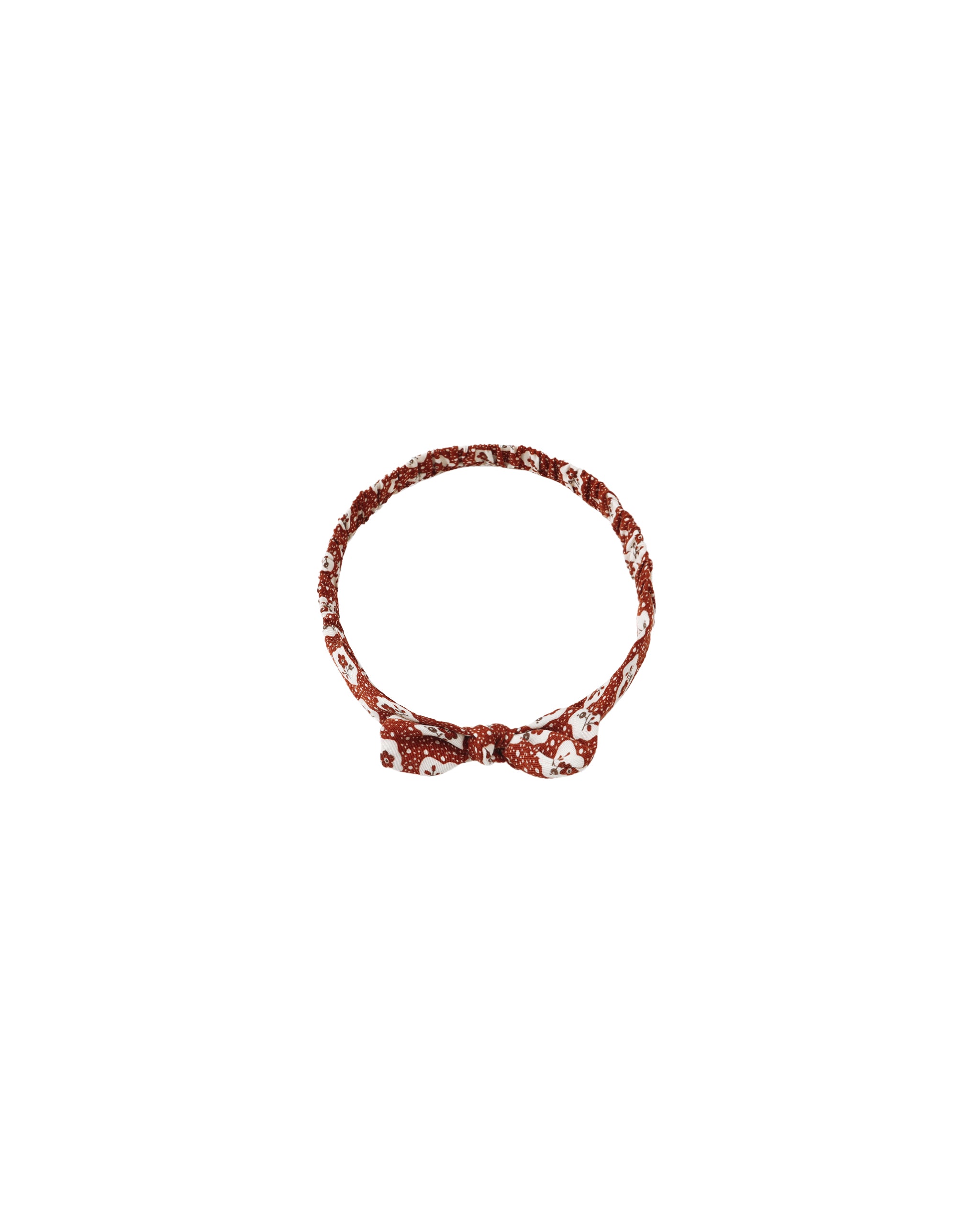 Rylee + Cru Baby Bow Headband - Ruby Fleur