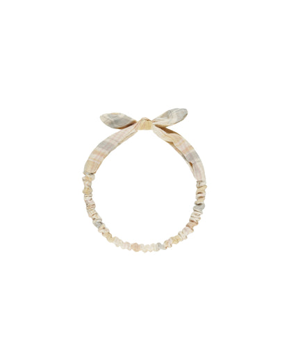 Rylee + Cru Baby Bow Headband - Pastel Plaid