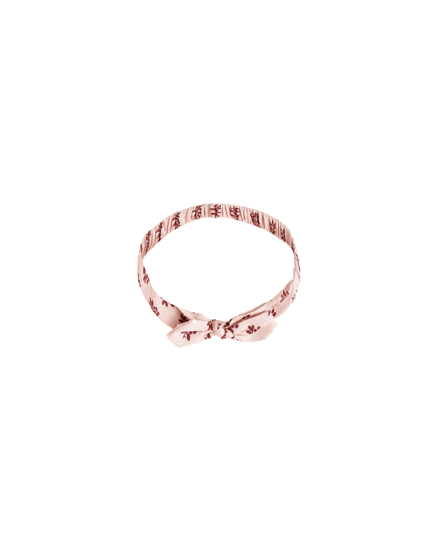 Rylee + Cru Baby Bow Headband - Blush Fleur