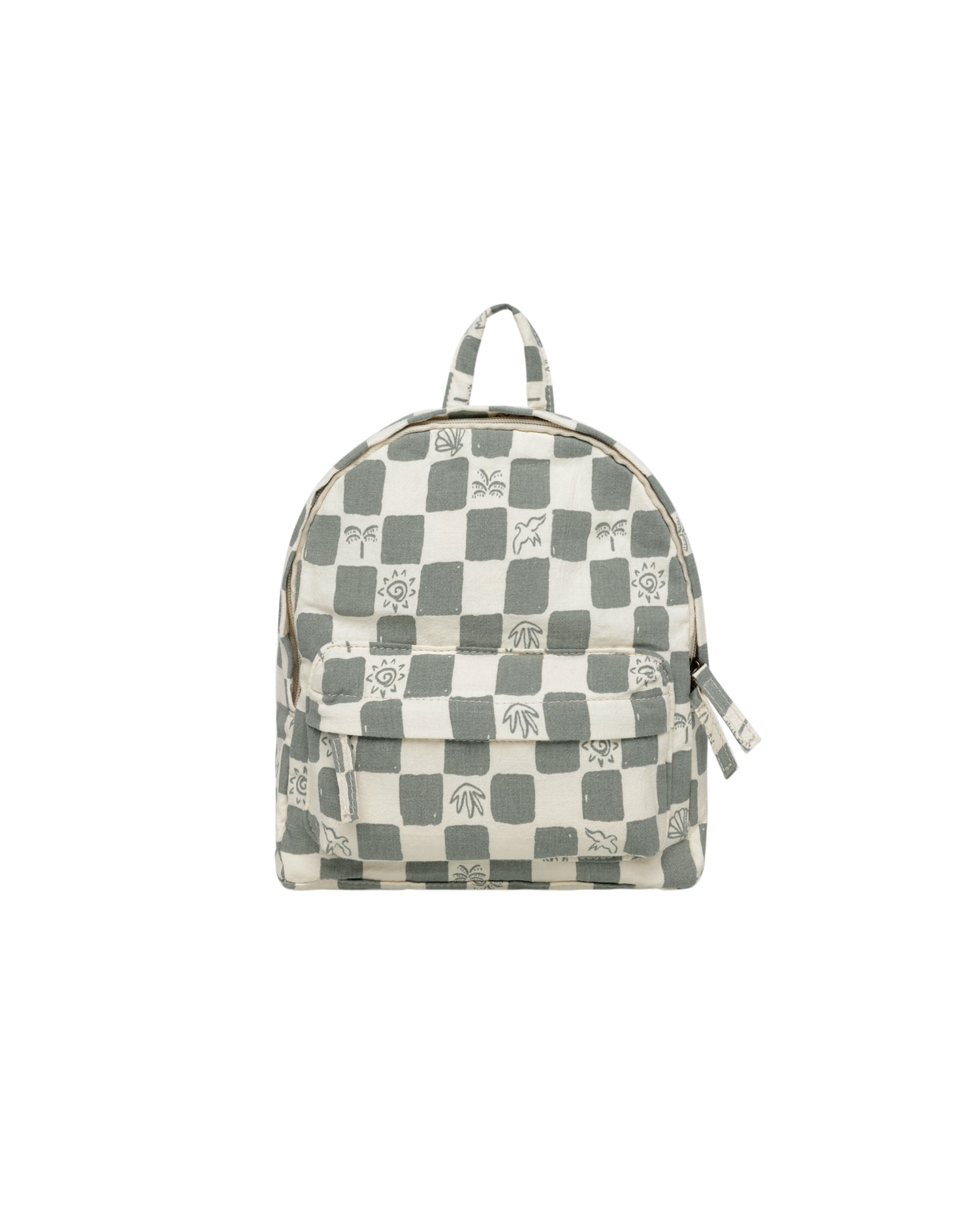 Rylee + Cru Mini Backpack - Coastal Check
