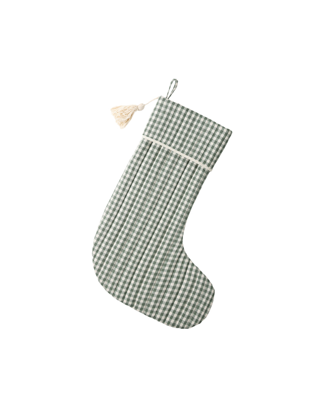 Rylee + Cru Christmas Stocking - Evergreen Gingham