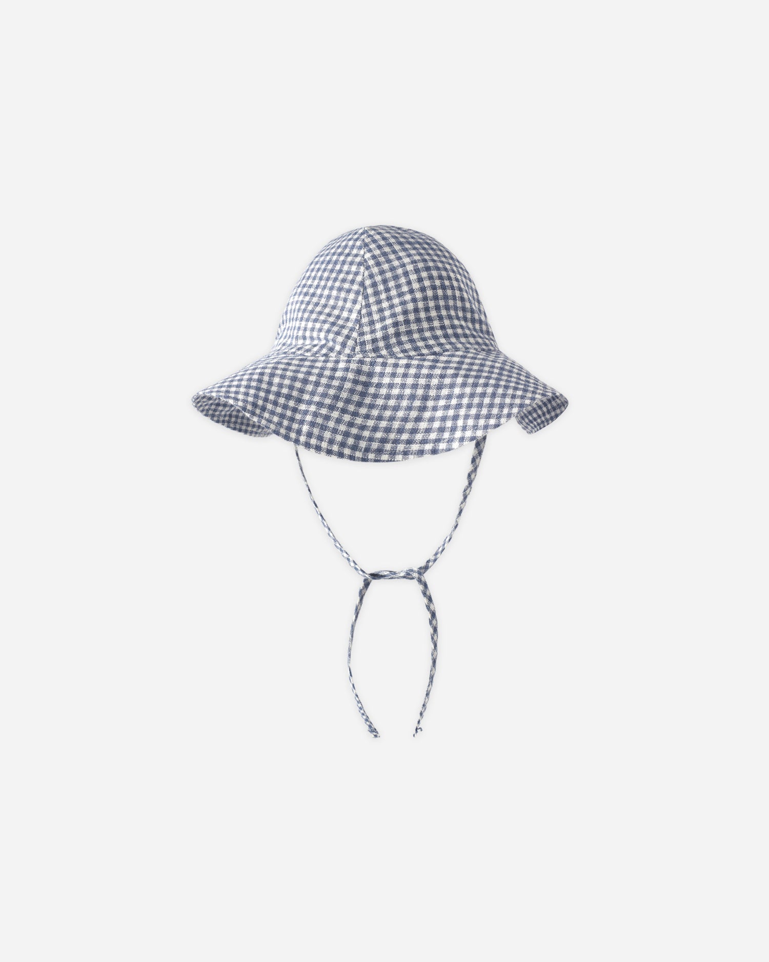 Rylee + Cru Floppy Sun Hat - Marine Gingham