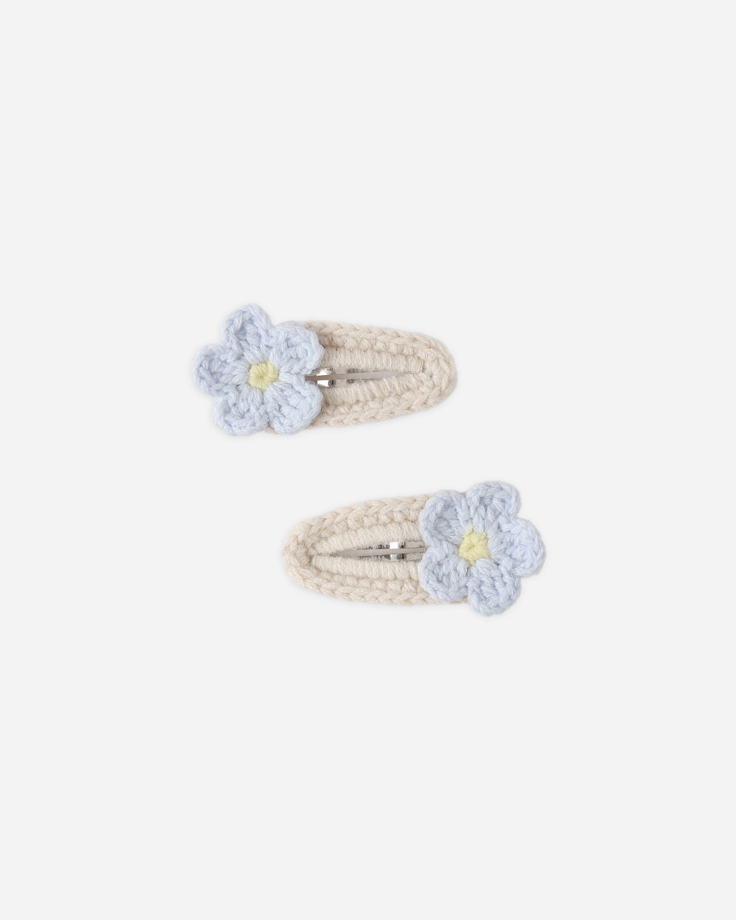 Rylee + Cru Crochet Clip Set - Natural