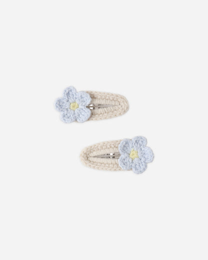 Rylee + Cru Crochet Clip Set - Natural